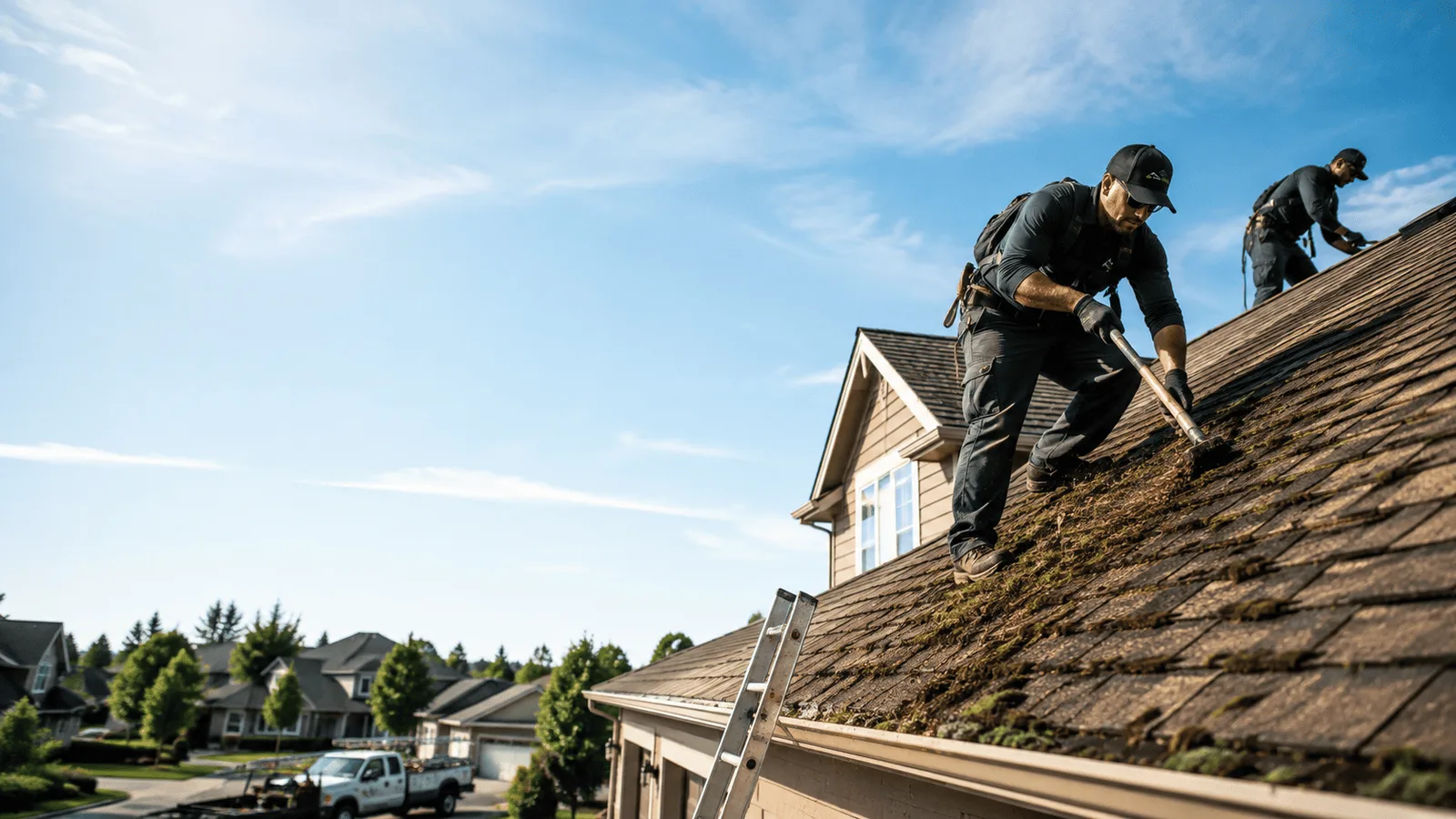 Roof Moss Removal in Bastrop, LA near me